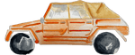 Link to The Orange Thing Illustration of orange thing car