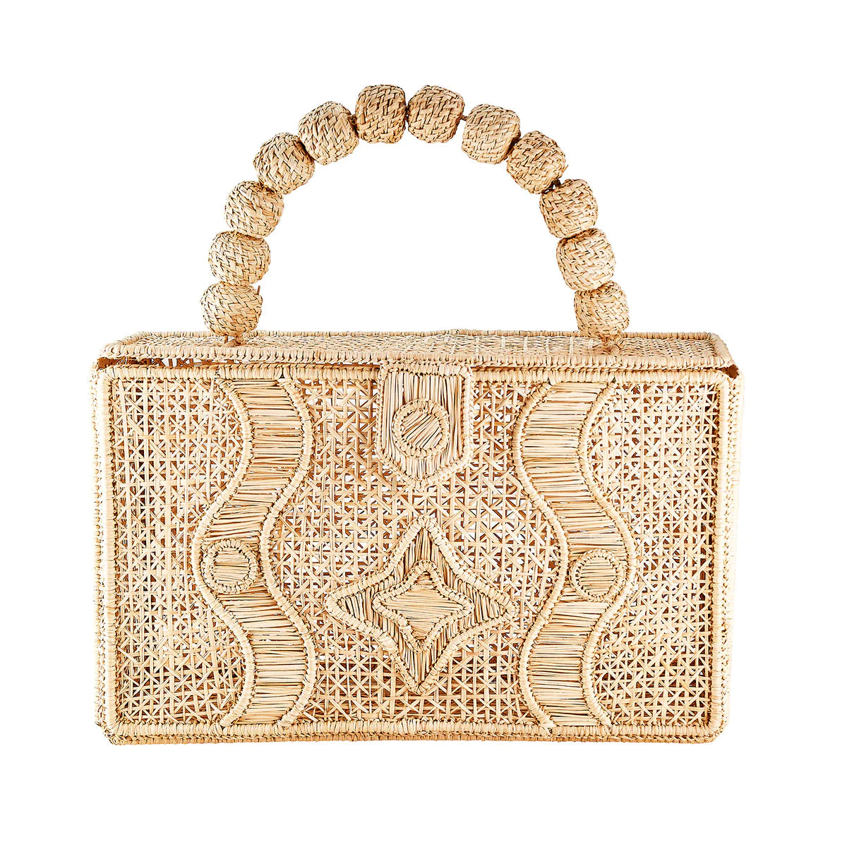 Rattan Cage Clutch Dunbar Road