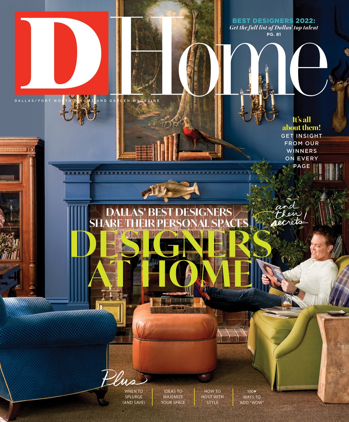 Cover of D Home from March April 2022