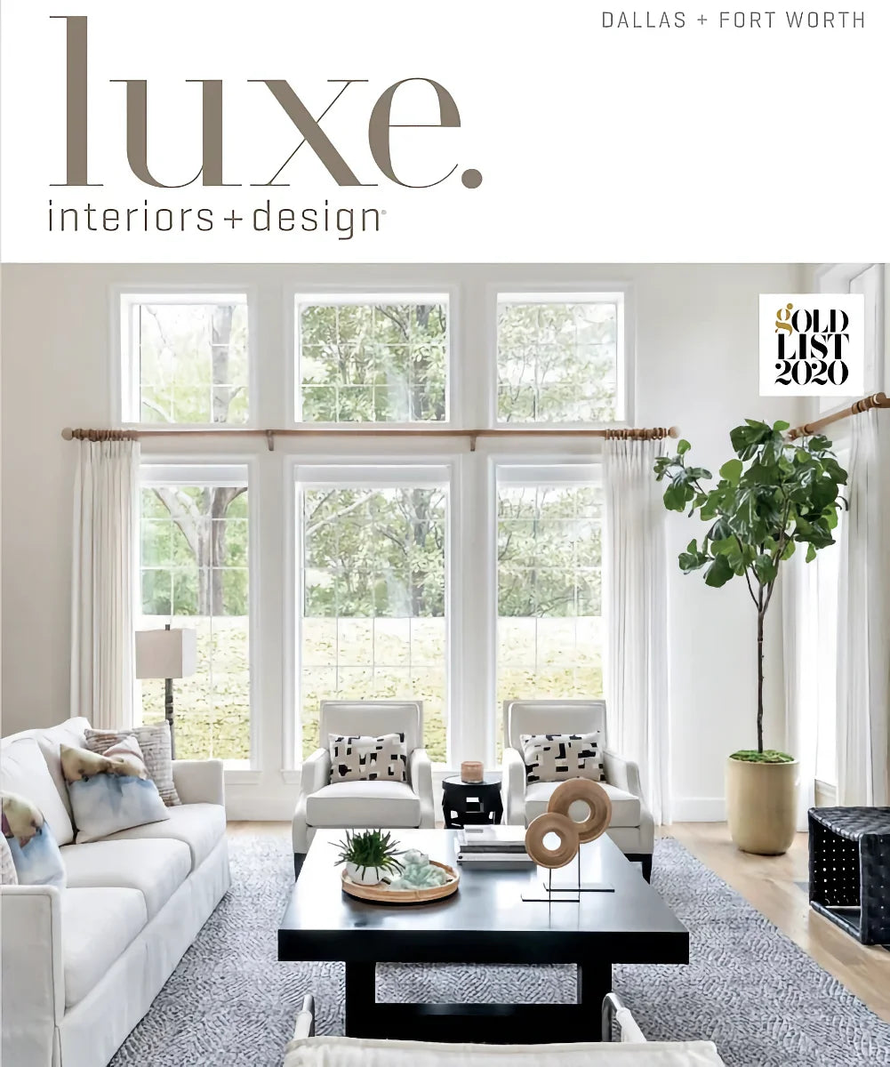 Luxe Interiors + Design Magazine Cover