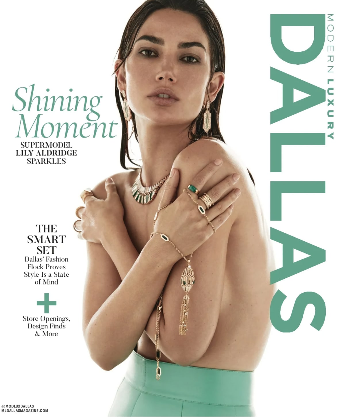 Cover of Modern Luxury Dallas magazine from September 2021