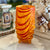 Orange Murano Vase