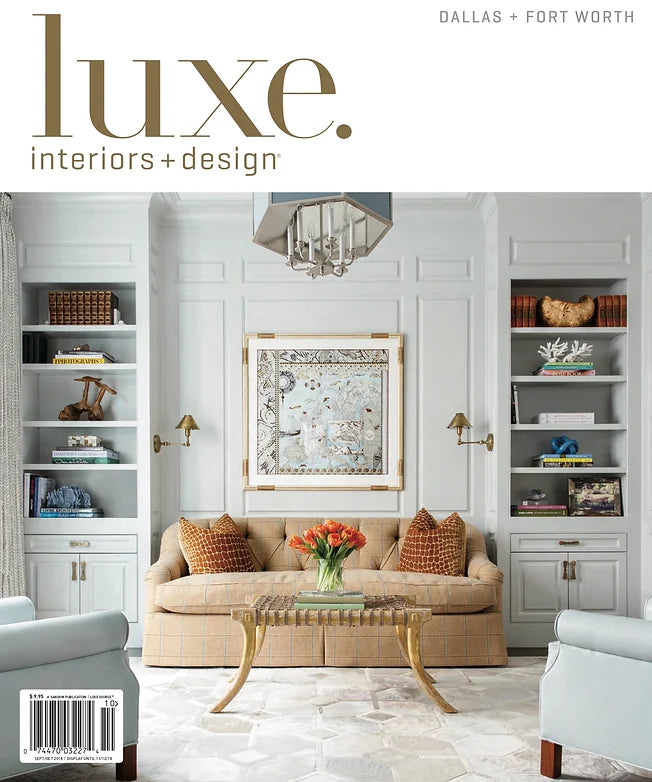 Luxe Interiors + Design Magazine Cover