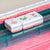Up close image of pastel colored mahjong tiles
