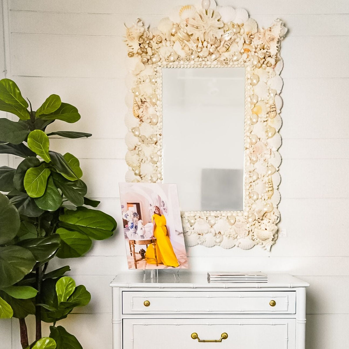 Large Seashell Mirror – Dunbar Road